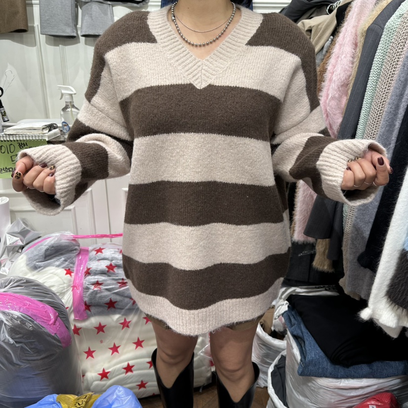 J.RITZY韓國代購㊣女裝新品熱賣25秋冬人氣休閑時尚針織衫J.RITZY針織衫圖色5