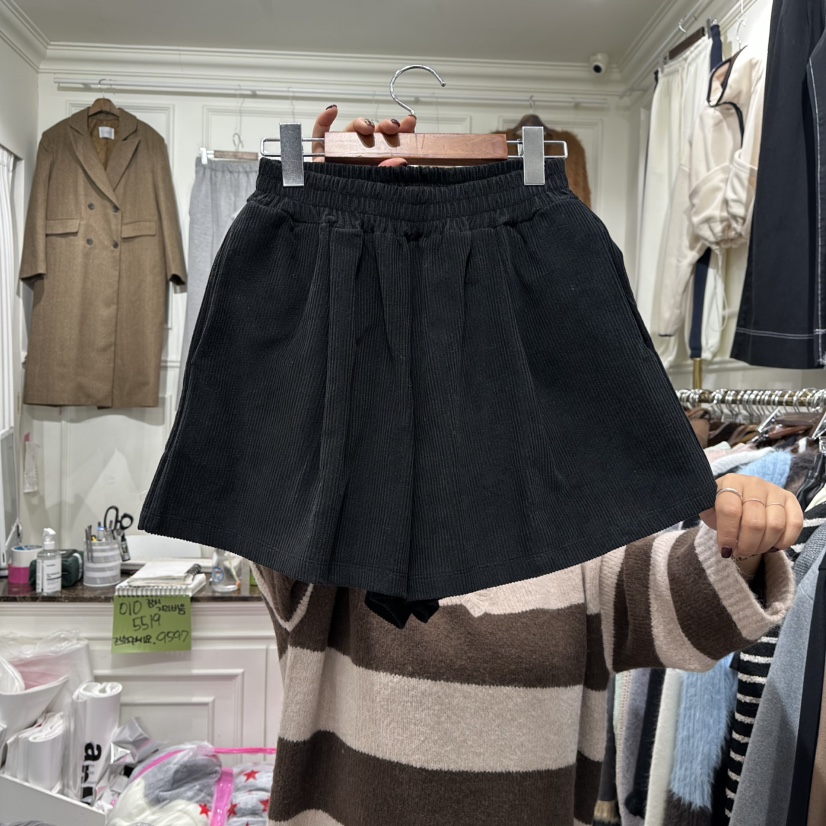 J.RITZY東大門㊣直郵女士新款推薦休閑時尚職業熱賣短褲褶皺J.RITZY短褲圖色3