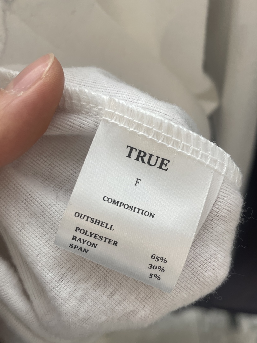 TRUE東大門㊣直郵女士新款人氣職業時尚25秋冬真品休閑長袖T恤TRUE長袖T恤