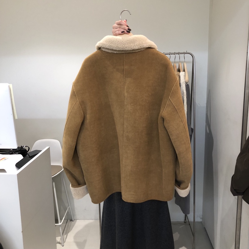 OUTRENE東大門㊣實拍女士新品熱賣時尚25秋冬休閑推薦人氣夾克OUTRENE夾克