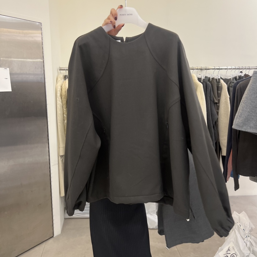 PORTS MOSS韓國直郵㊣女士新款熱賣推薦休閑真品人氣職業衛衣PORTS MOSS衛衣圖色1