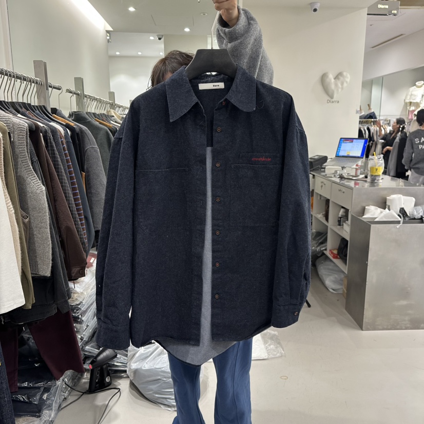 DIARRA東大門㊣代購女裝新品時尚職業人氣真品熱賣夾克刺繡DIARRA夾克圖色1