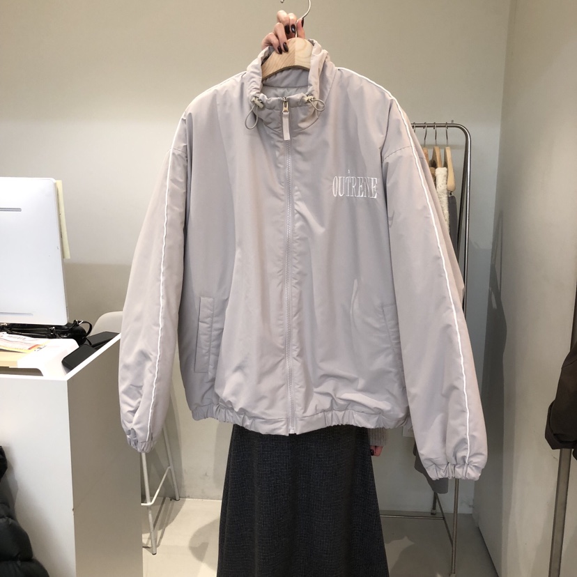 OUTRENE韓國直郵㊣女士新款職業真品熱賣時尚人氣休閑推薦夾克OUTRENE夾克圖色1