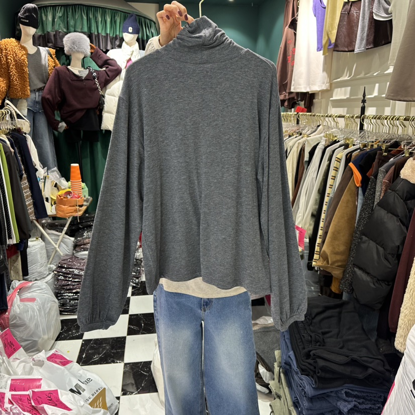 3COLOR東大門㊣直郵女士新款真品長袖T恤Three color長袖T恤