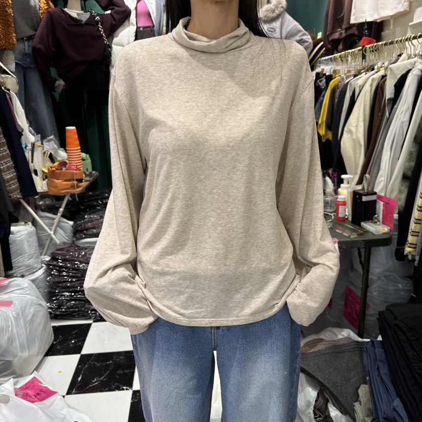 3COLOR東大門㊣直郵女士新款真品長袖T恤Three color長袖T恤圖色2