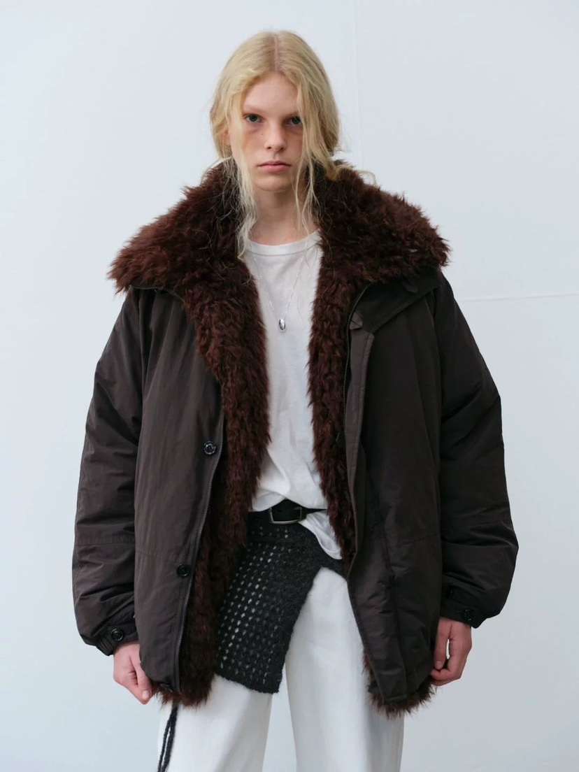 LONDON FLAT東大門㊣實拍女裝新款熱賣真品時尚短款羽絨服絨LONDON FLAT短款羽絨服圖色1