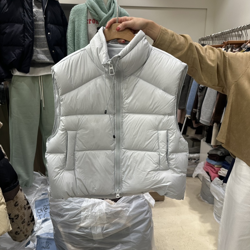 MELO東大門㊣代購女士新款真品25秋冬熱賣職業推薦人氣馬甲MELO馬甲圖色1