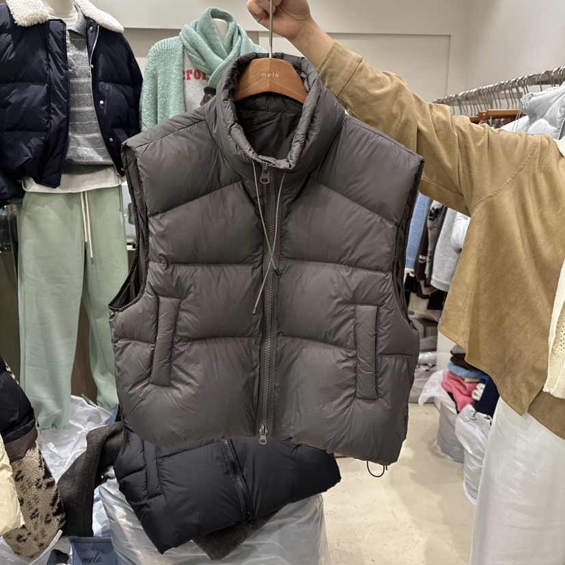 MELO東大門㊣代購女士新款真品25秋冬熱賣職業推薦人氣馬甲MELO馬甲圖色3