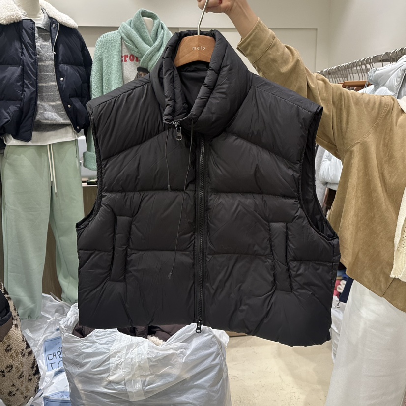 MELO東大門㊣代購女士新款真品25秋冬熱賣職業推薦人氣馬甲MELO馬甲圖色4