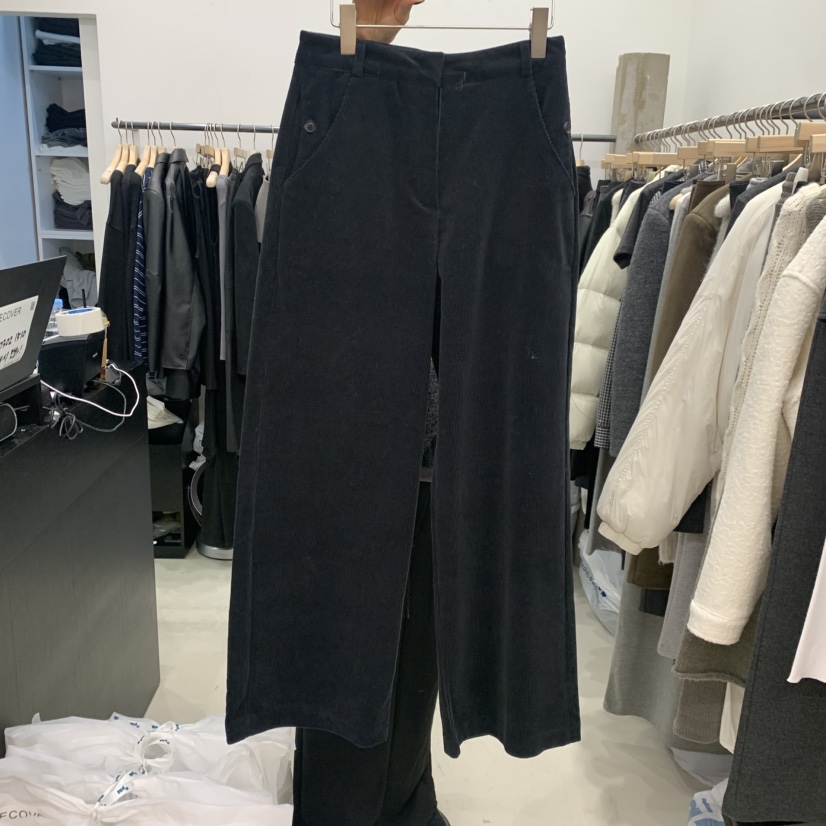 RECOVER東大門㊣直郵女裝新品職業25秋冬時尚推薦真品休閑褲RECOVER/MOMENT休閑褲圖色2