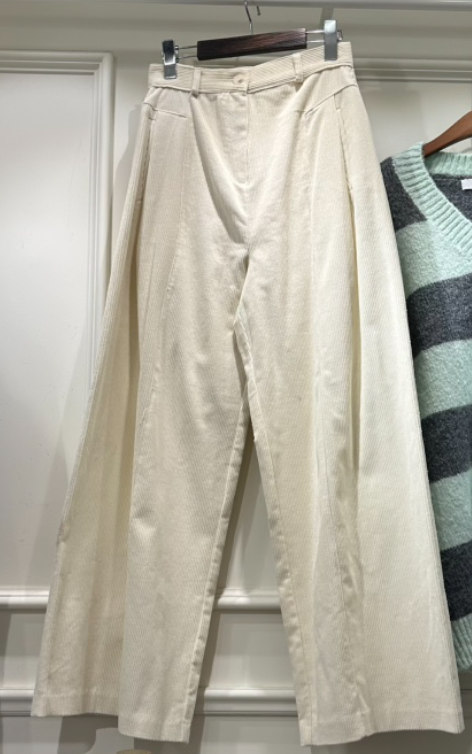 J.RITZY韓國代購㊣女士新品25秋冬推薦熱賣人氣休閑褲燈芯絨J.RITZY休閑褲圖色1