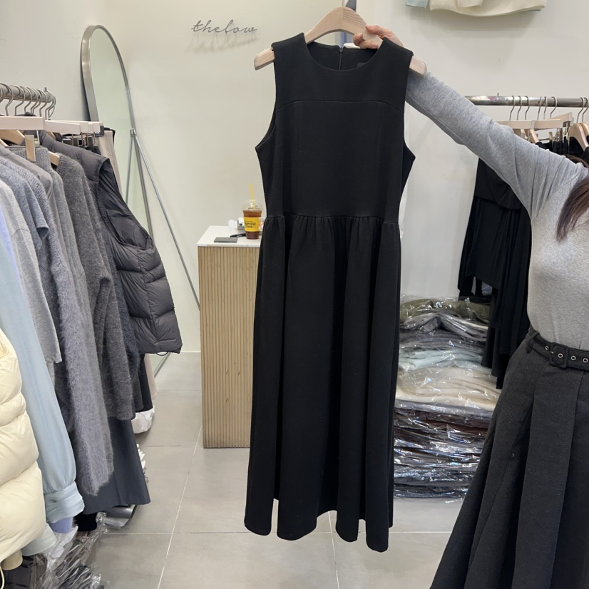 THE LOW東大門㊣直郵女士新品人氣推薦職業連衣裙不含腰帶THE LOW連衣裙圖色2