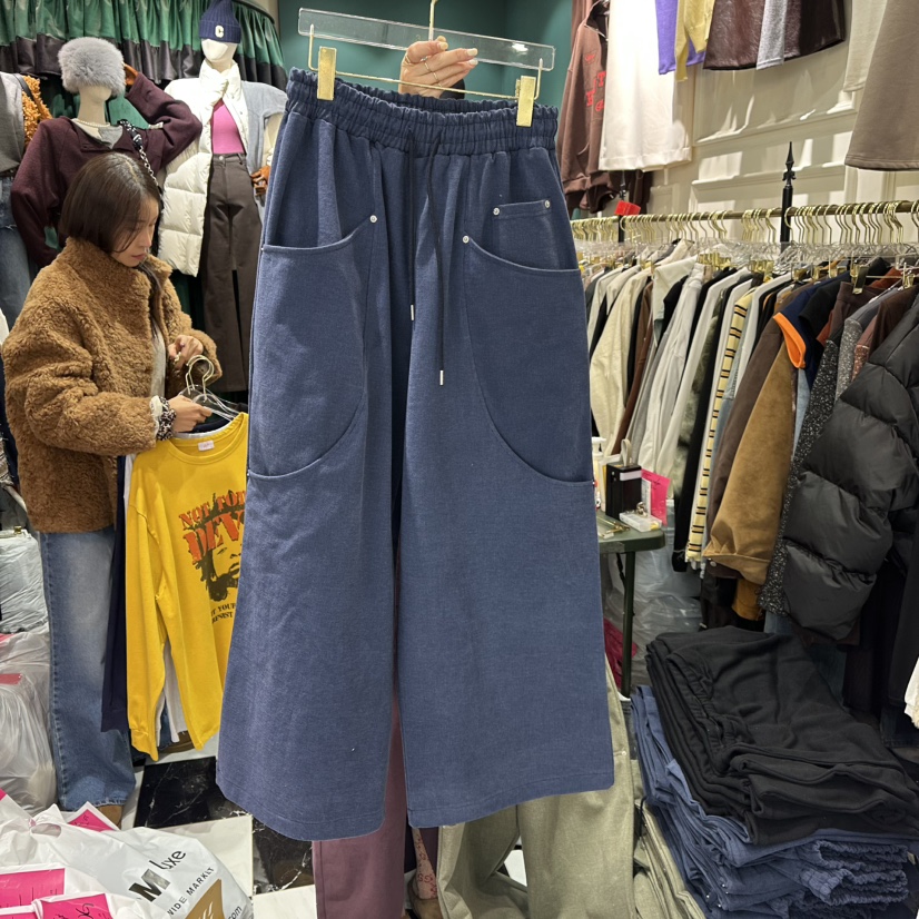 3COLOR韓國直郵㊣女士新款真品休閑褲Three color休閑褲圖色2