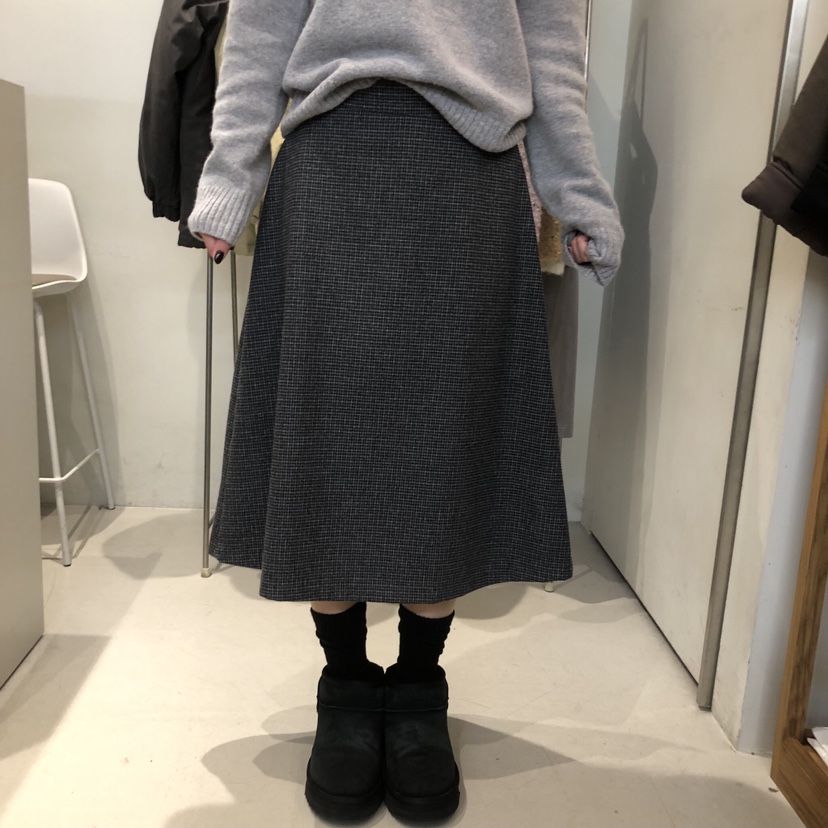 OUTRENE東大門㊣實拍女士新款休閑真品25秋冬熱賣半身裙中短裙OUTRENE半身裙/中短裙圖色1