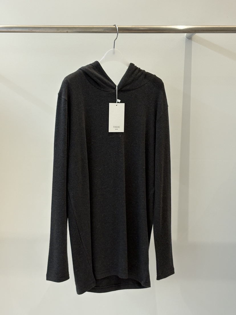THERE韓國直郵㊣女士新品時尚25秋冬熱賣推薦長袖T恤安哥拉THERE長袖T恤圖色2