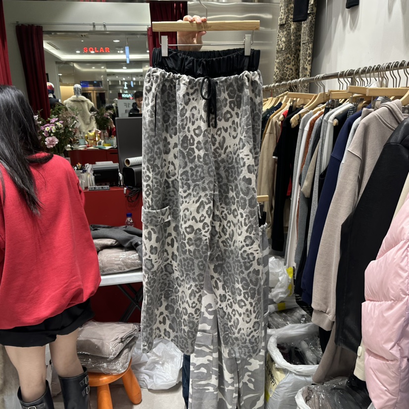 SOLAR東大門㊣實拍女裝新款推薦熱賣人氣休閑25秋冬職業休閑褲SOLAR休閑褲圖色1