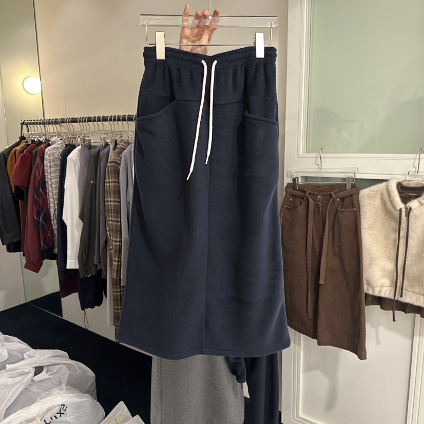 BLISS韓國代購㊣女裝新款25秋冬休閑時尚真品熱賣推薦人氣長裙BLISS長裙圖色2