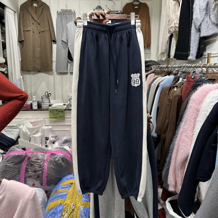 J.RITZY韓國代購㊣女士新品休閑人氣時尚真品熱賣休閑褲加絨J.RITZY休閑褲圖色2