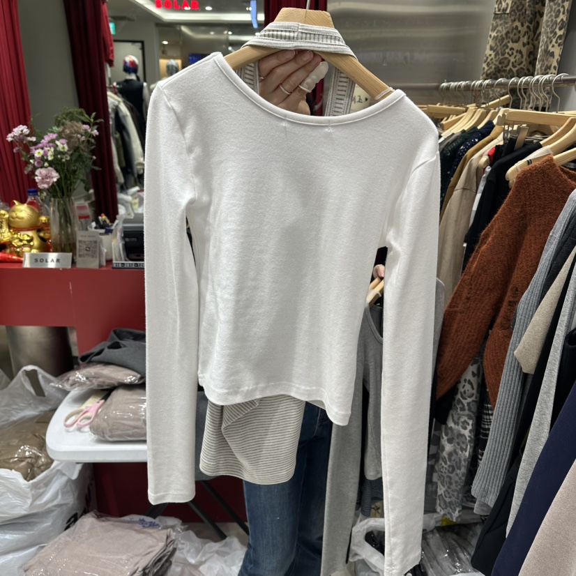 SOLAR韓國代購㊣女士新品職業時尚25秋冬真品人氣套裝奶油色SOLAR套裝