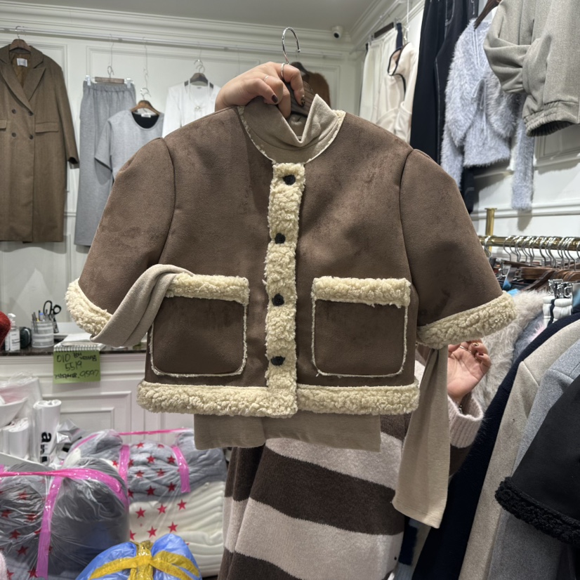 J.RITZY韓國直郵㊣女士新款時尚25秋冬推薦人氣休閑職業馬甲J.RITZY馬甲圖色1