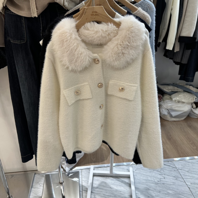 ABLESTUDIO東大門㊣代購女士新品人氣推薦真品職業夾克兔子ABLESTUDIO夾克圖色1