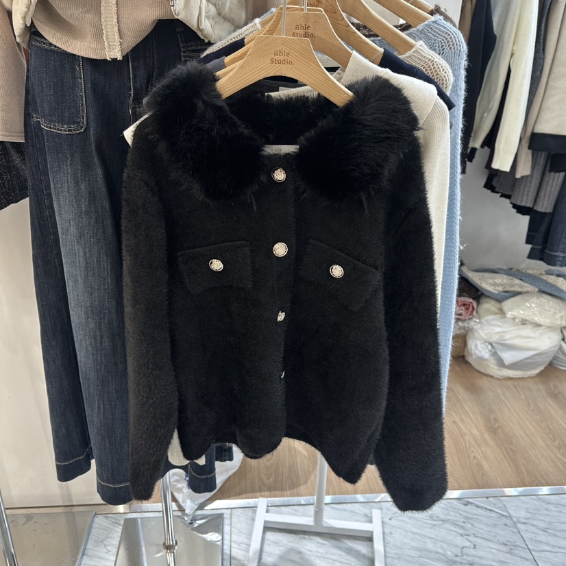 ABLESTUDIO東大門㊣代購女士新品人氣推薦真品職業夾克兔子ABLESTUDIO夾克圖色2