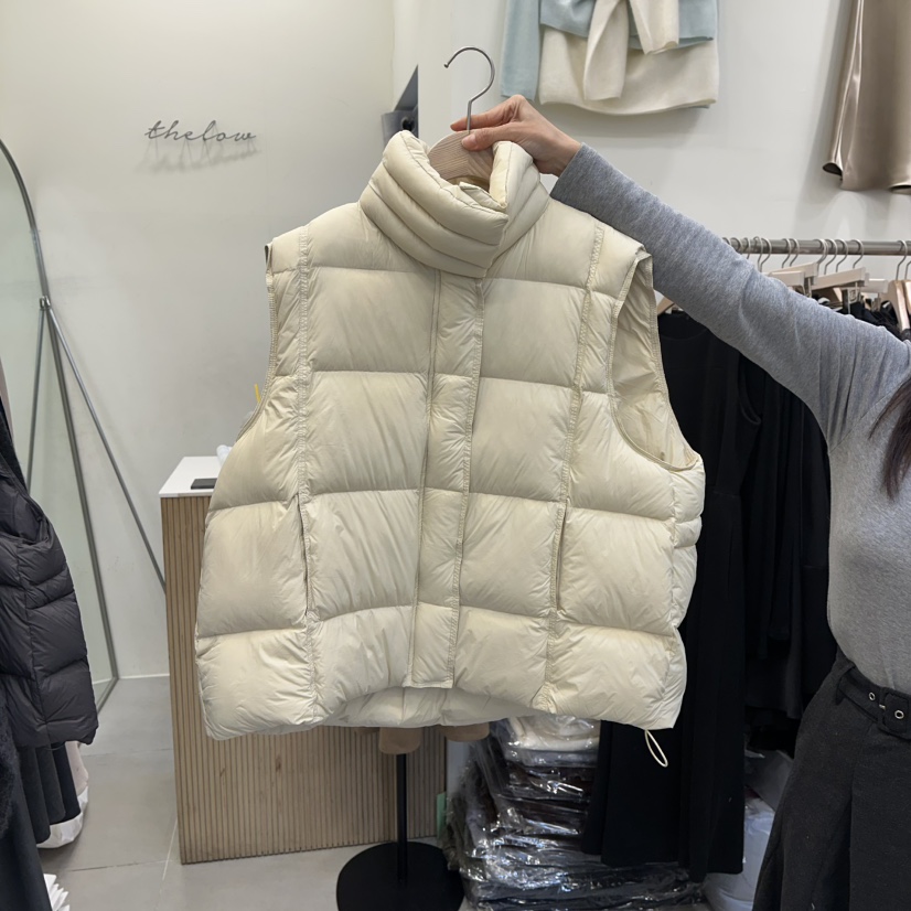 THE LOW東大門㊣代購女裝新款時尚推薦人氣熱賣休閑職業馬甲THE LOW馬甲圖色3