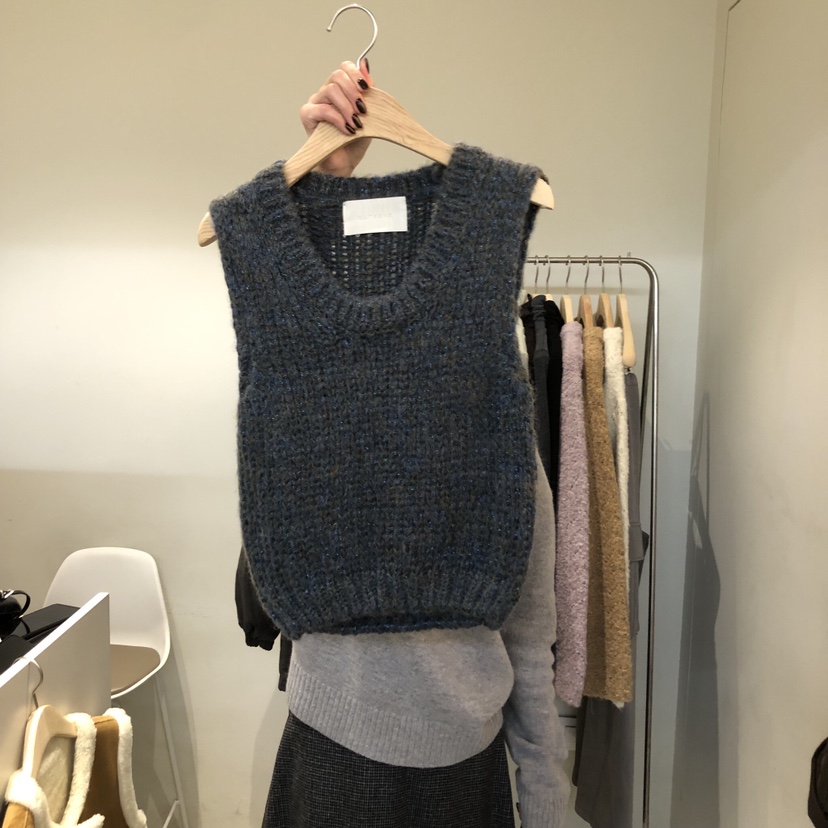 OUTRENE東大門㊣實拍女裝新品推薦職業休閑熱賣人氣吊帶背心OUTRENE吊帶/背心圖色2