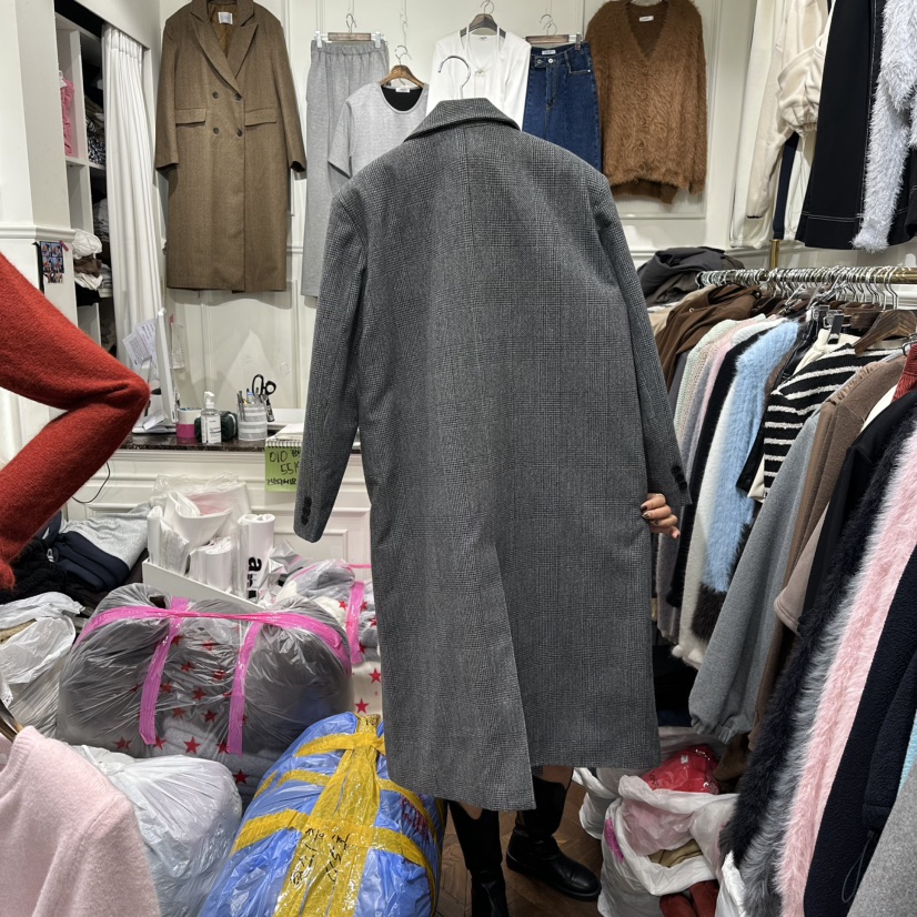 J.RITZY東大門㊣實拍女裝新品人氣休閑真品推薦25秋冬長款風衣J.RITZY長款風衣