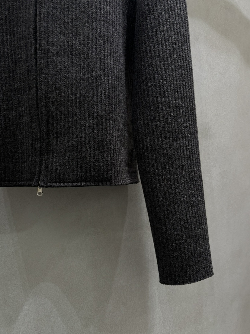 WHO IS SHE韓國直郵㊣女裝新品熱賣推薦職業真品針織衫拉鏈WHO IS SHE針織衫