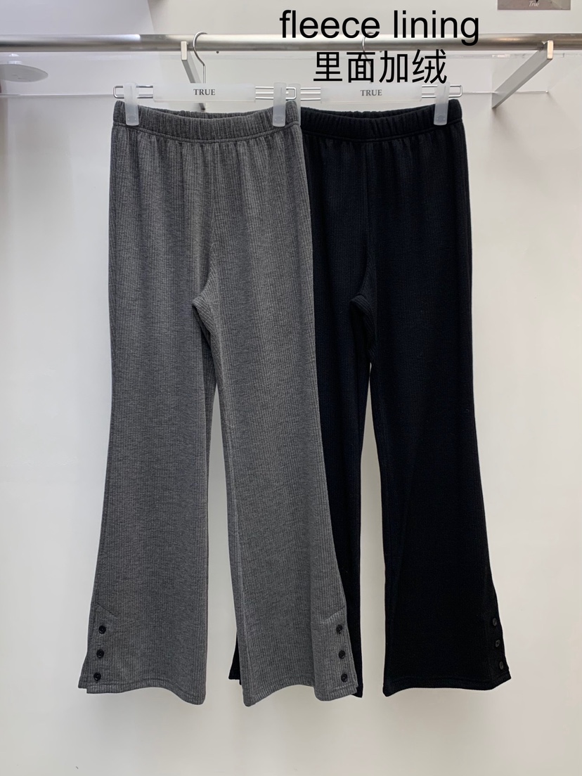 TRUE東大門㊣代購女裝新款熱賣職業真品時尚25秋冬休閑褲加絨TRUE休閑褲