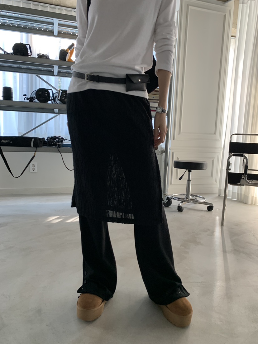 TRUE東大門㊣代購女裝新款熱賣職業真品時尚25秋冬休閑褲加絨TRUE休閑褲