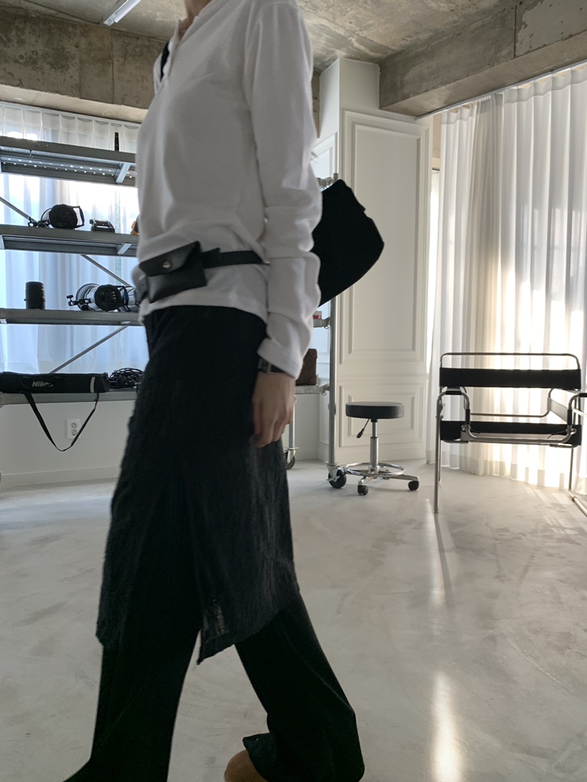 TRUE東大門㊣代購女裝新款熱賣職業真品時尚25秋冬休閑褲加絨TRUE休閑褲