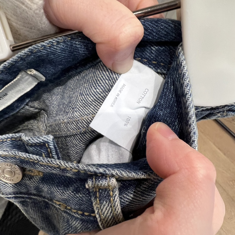 JINSIM東大門㊣代購女士新品休閑熱賣25秋冬人氣推薦牛仔褲JINSIM牛仔褲