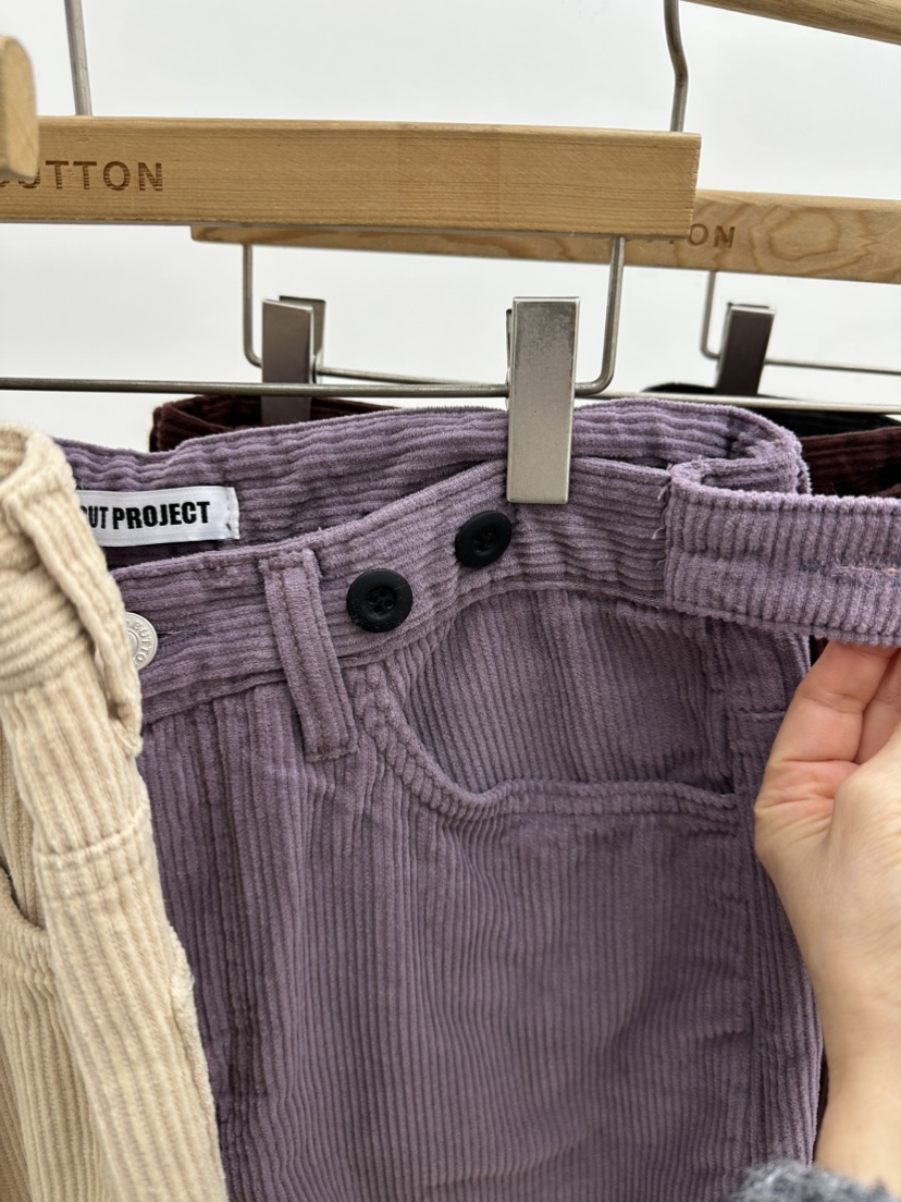 BUT東大門㊣直郵女裝新品人氣25秋冬推薦真品時尚休閑褲加絨button休閑褲