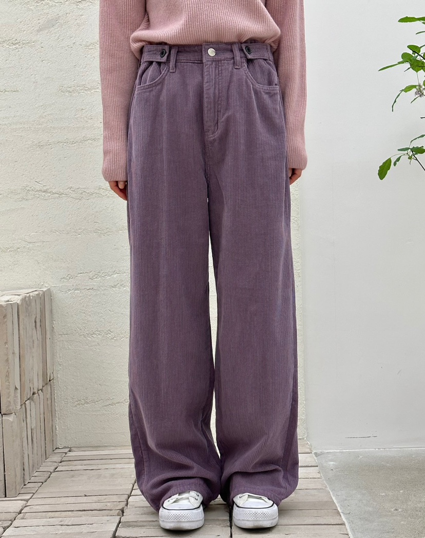 BUT東大門㊣直郵女裝新品人氣25秋冬推薦真品時尚休閑褲加絨button休閑褲