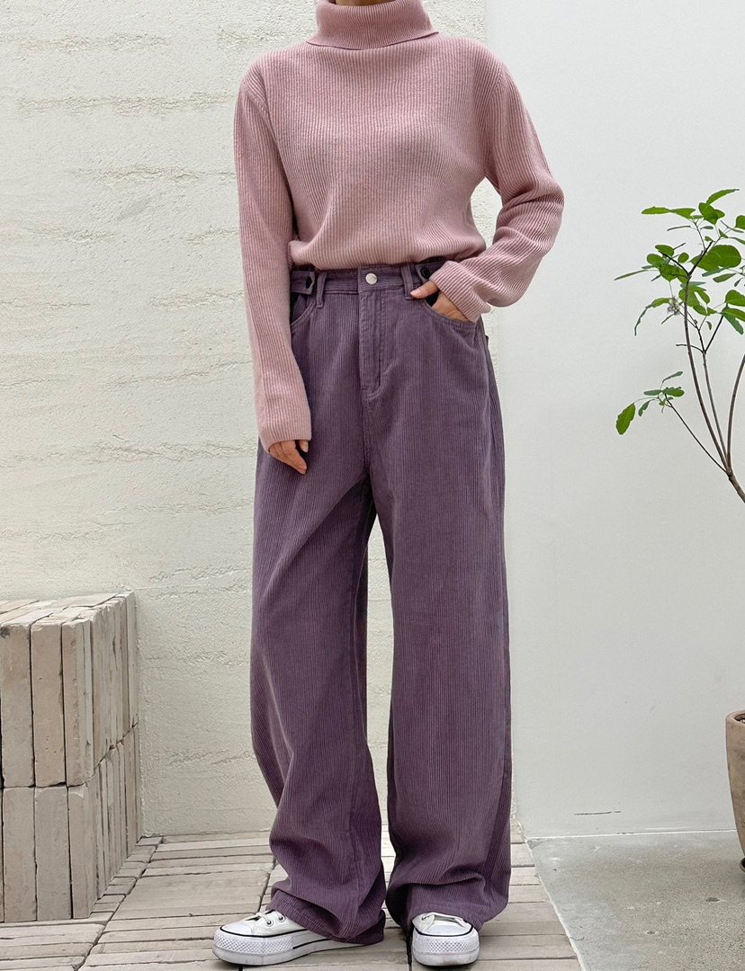 BUT東大門㊣直郵女裝新品人氣25秋冬推薦真品時尚休閑褲加絨button休閑褲