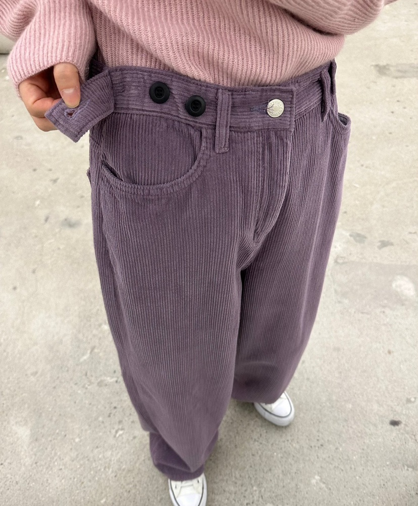 BUT東大門㊣直郵女裝新品人氣25秋冬推薦真品時尚休閑褲加絨button休閑褲