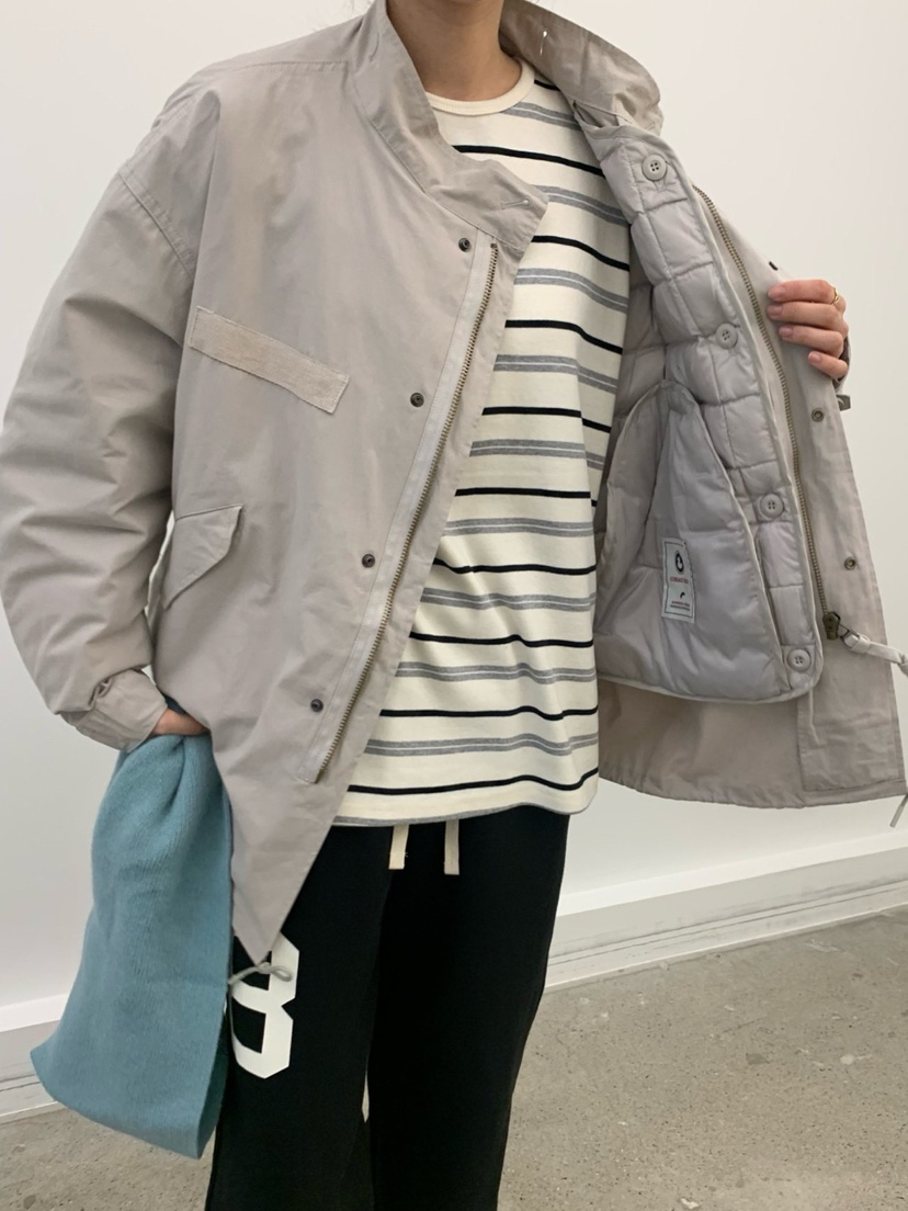 COBALT BLUE東大門㊣實拍女裝新品推薦真品人氣夾克填充夾棉COBALT BLUE夾克