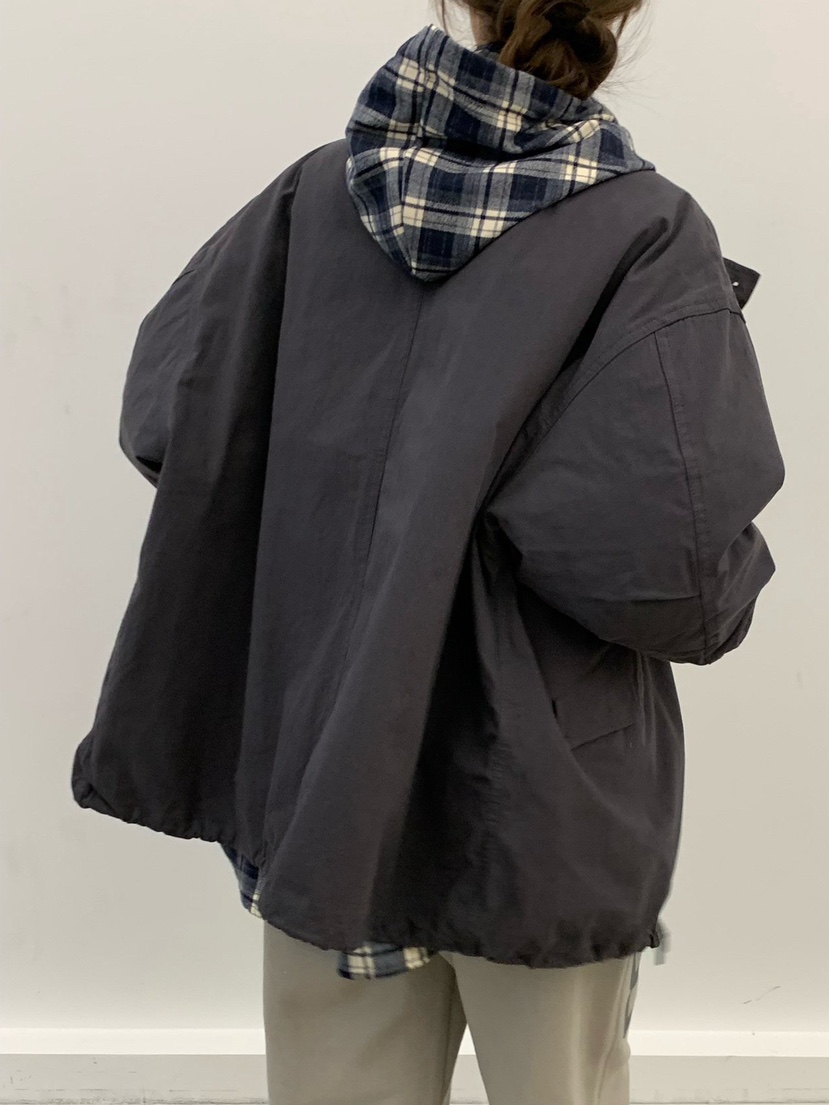 COBALT BLUE東大門㊣實拍女裝新品推薦真品人氣夾克填充夾棉COBALT BLUE夾克