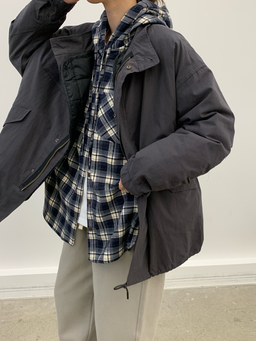 COBALT BLUE東大門㊣實拍女裝新品推薦真品人氣夾克填充夾棉COBALT BLUE夾克