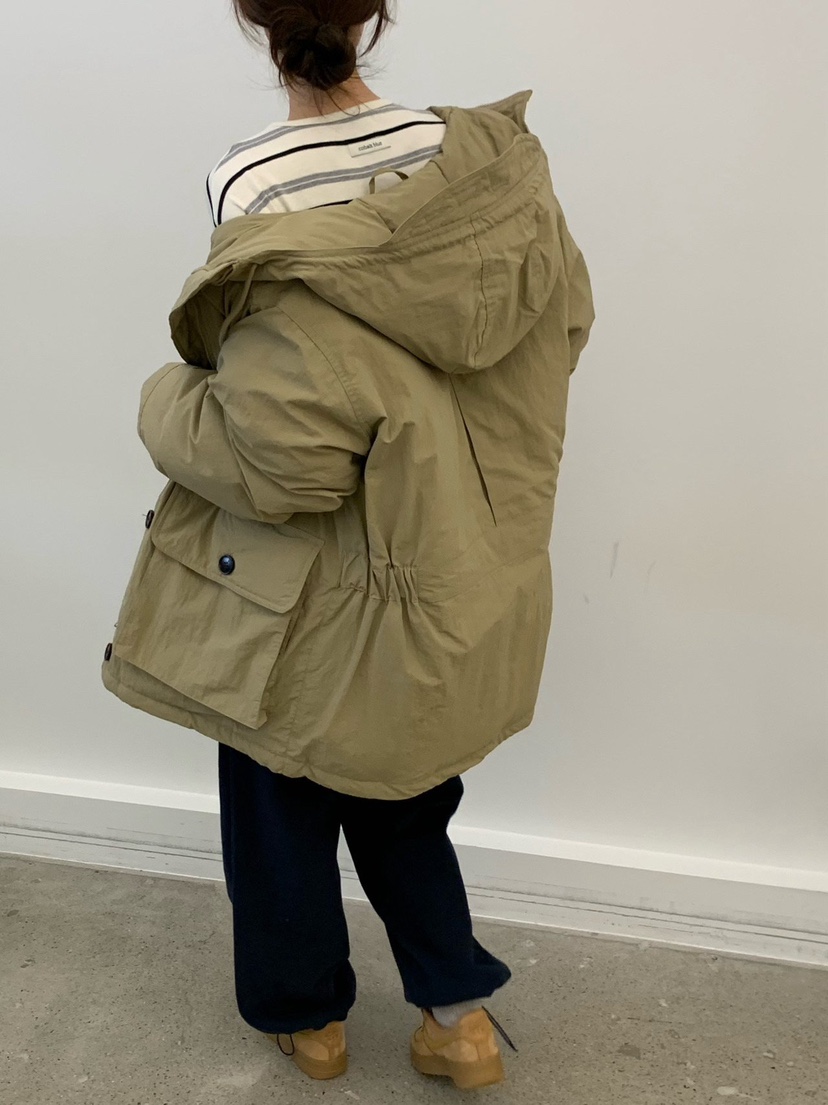 COBALT BLUE韓國代購㊣女裝新款職業推薦熱賣短款棉服填充COBALT BLUE短款棉服