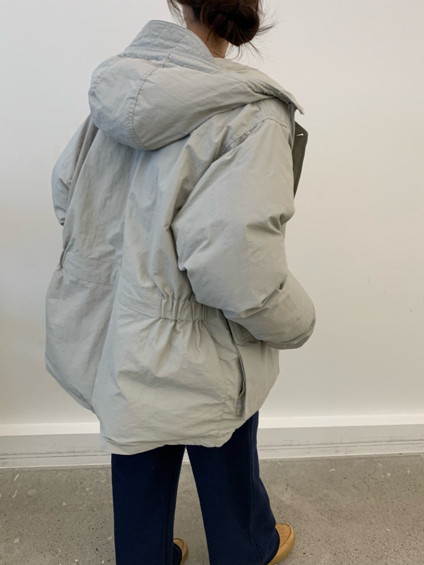 COBALT BLUE韓國代購㊣女裝新款職業推薦熱賣短款棉服填充COBALT BLUE短款棉服