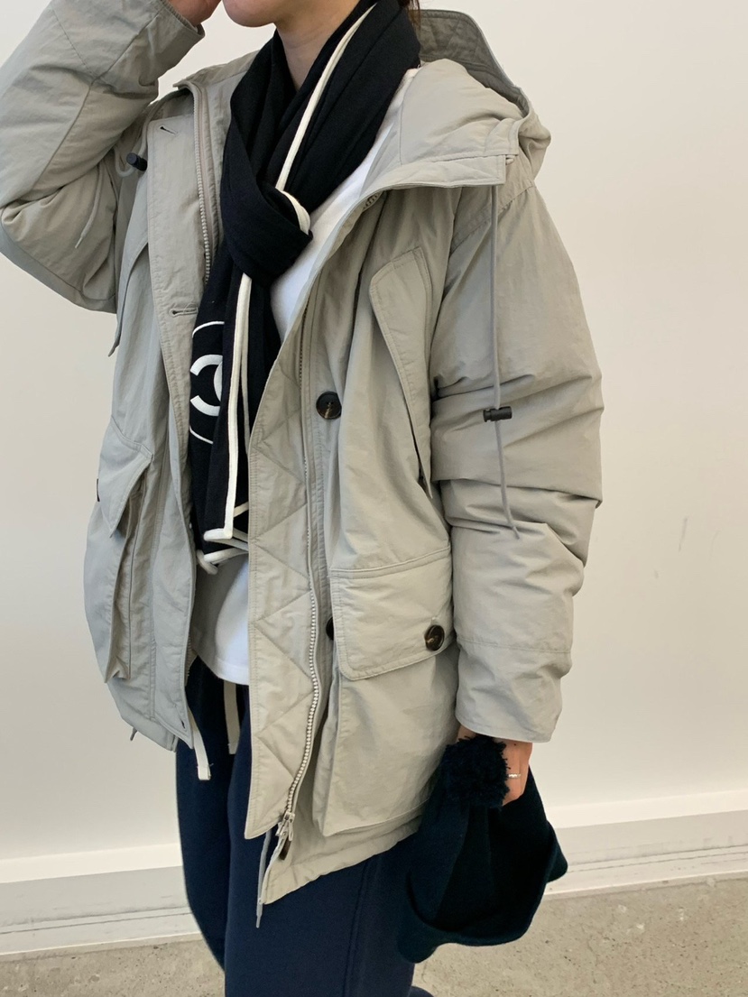 COBALT BLUE韓國代購㊣女裝新款職業推薦熱賣短款棉服填充COBALT BLUE短款棉服圖色3