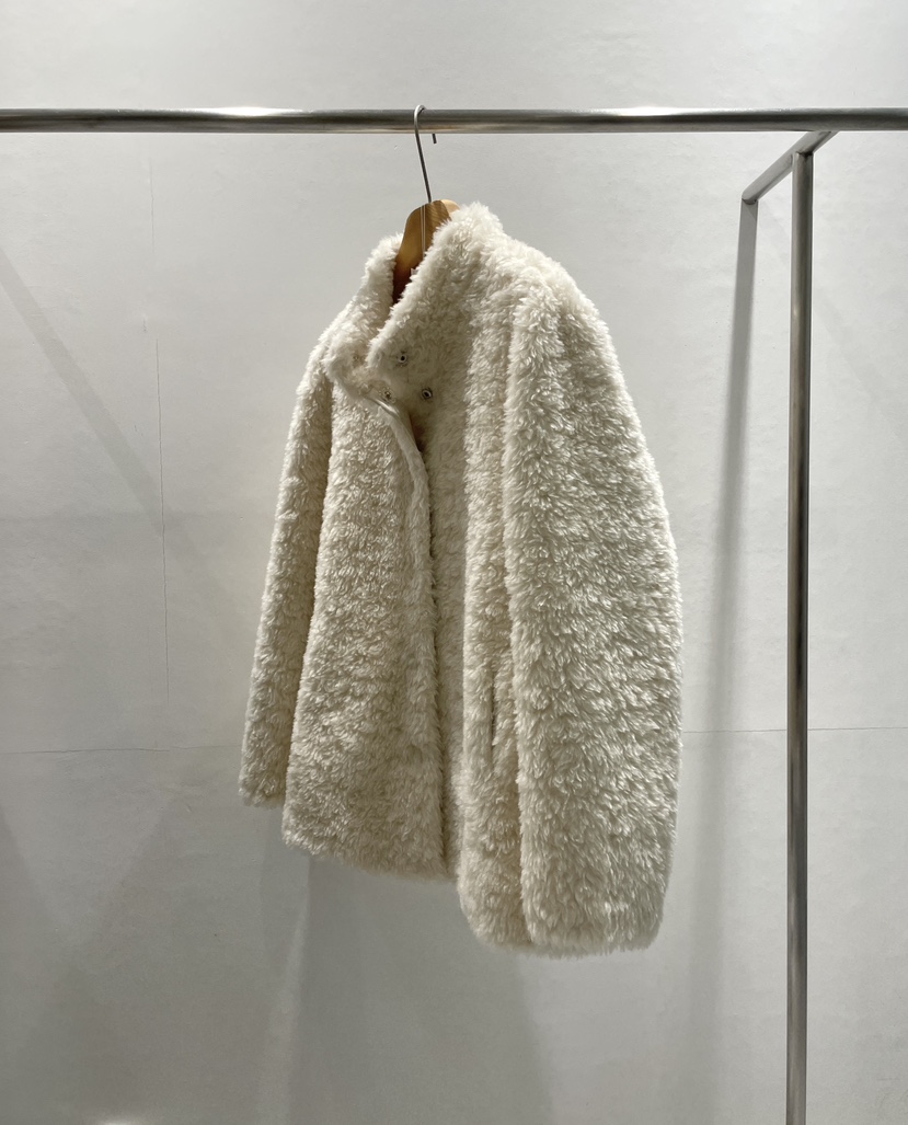 ALLVIBE韓國直郵㊣女士新款職業推薦休閑時尚25秋冬短款大衣ALLVIBE短款大衣圖色1