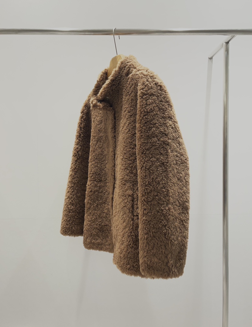 ALLVIBE韓國直郵㊣女士新款職業推薦休閑時尚25秋冬短款大衣ALLVIBE短款大衣圖色2