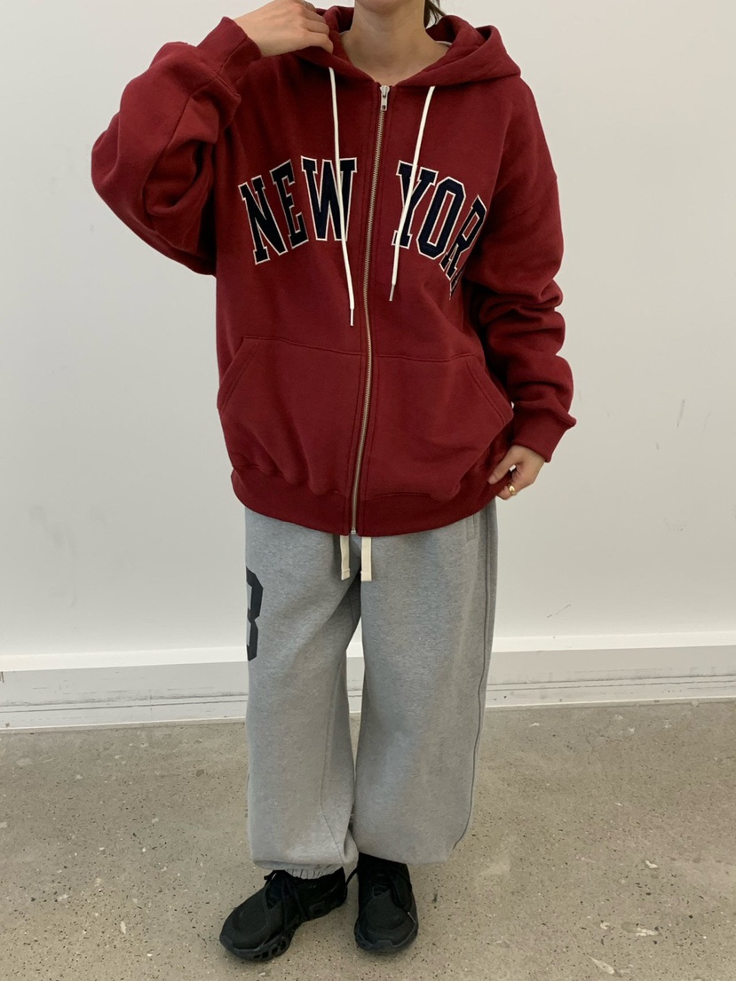 COBALT BLUE東大門㊣代購女士新款休閑25秋冬夾克連帽拉鏈衫COBALT BLUE夾克