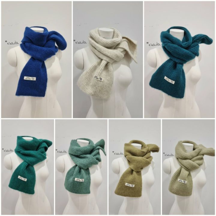 EBADA韓國代購㊣女裝新品25秋冬熱賣推薦職業休閑真品圍巾披肩EBADA圍巾/披肩