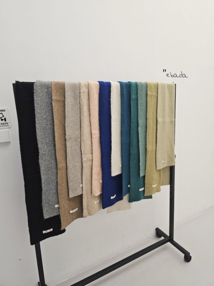 EBADA韓國代購㊣女裝新品25秋冬熱賣推薦職業休閑真品圍巾披肩EBADA圍巾/披肩