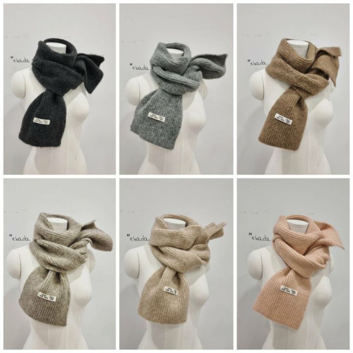 EBADA韓國代購㊣女裝新品25秋冬熱賣推薦職業休閑真品圍巾披肩EBADA圍巾/披肩